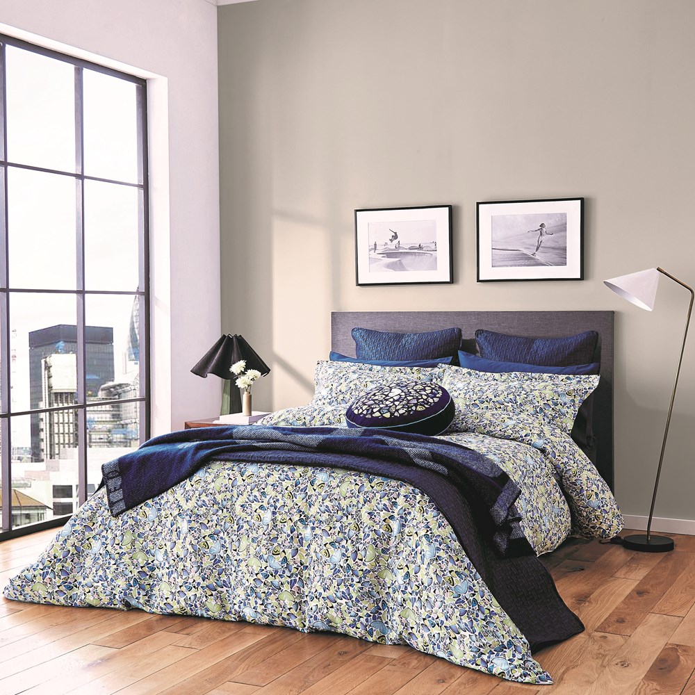 Kaleidoscope Butterfly Bedding by Ted Baker in Blue Multi